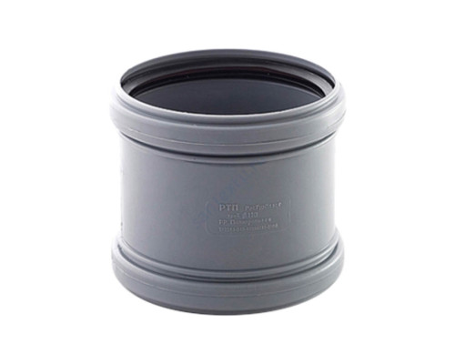 Муфта PP-H ремонтная серая Дн 50 б/нап в/к RTP (РосТурПласт) 11331