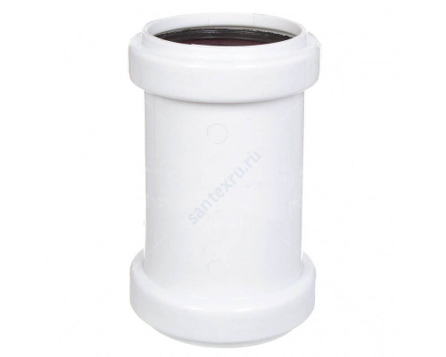 Муфта PP-H ремонтная бесшумная белая Дн 110 б/нап в/к RTP (РосТурПласт) 24561