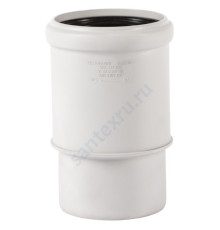 Патрубок (PP-MD) компенсационный бесшумный светло-серый Skolan dB SKL Дн 110 (DN100) б/нап в/к Ostendorf 