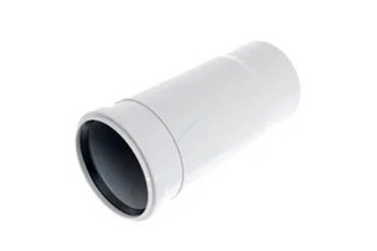 Патрубок PP-H компенсационный бесшумный белый RAUPIANO PLUS Дн 110 б/нап в/к Rehau 11215941001
