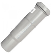 Патрубок PP-H компенсационный серый Дн 110 б/нап в/к VALFEX 23300110