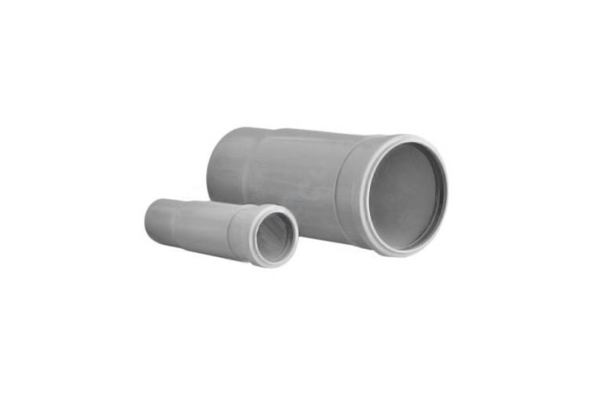 Патрубок PP-H компенсационный серый Дн 110 б/нап в/к Политэк 900110