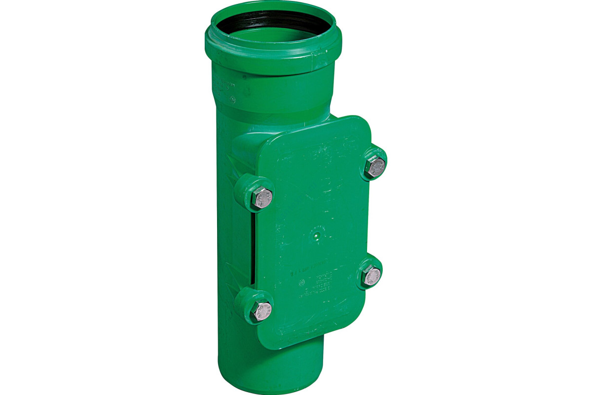 Ревизия PP-MD с крышкой зелёная KG2000 KG2000RE Дн 200 б/нап в/к Ostendorf 778610