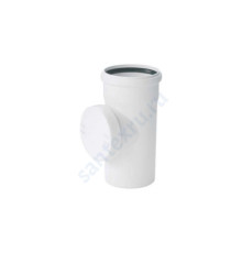 Ревизия PP-H бесшумная белая RAUPIANO PLUS Дн 50 б/нап в/к Rehau 11210391001