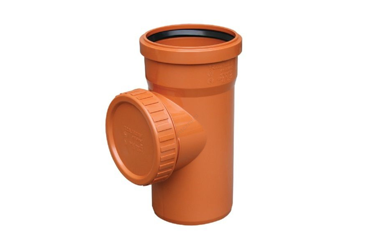 Ревизия PP-B с крышкой коричневая Дн 160 б/нап в/к VALFEX 30103160