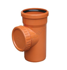 Ревизия PP-B с крышкой коричневая Дн 160 б/нап в/к VALFEX 30103160