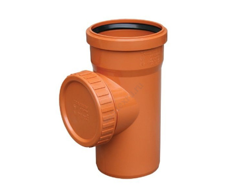 Ревизия PP-B с крышкой коричневая Дн 160 б/нап в/к VALFEX 30103160