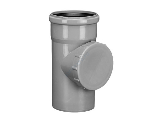 Ревизия PP-H серая Дн 110 б/нап в/к Политэк 611000