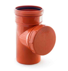 Ревизия PP-B с крышкой коричневая Дн 160 б/нап в/к RTP (РосТурПласт) 11674