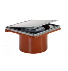 Ревизия-прочистка PP-B коричневая Дн 110 б/нап для НПВХ и PP-H HL HL98