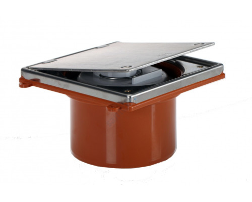 Ревизия-прочистка PP-B коричневая Дн 110 б/нап для НПВХ и PP-H HL HL98