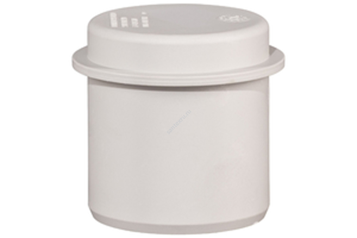 Заглушка (PP-MD) бесшумная светло-серая Skolan dB SKM Дн 200 (DN200) б/нап Ostendorf 338620