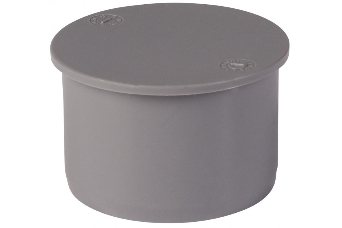 Заглушка PP-H серая HT HTM Дн 160 б/нап Ostendorf 117620