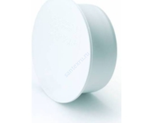 Заглушка PP-H бесшумная белая RAUPIANO PLUS Дн 125 б/нап Rehau 11206241001