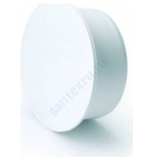 Заглушка PP-H бесшумная белая RAUPIANO PLUS Дн 50 б/нап Rehau 11214541002
