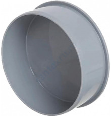 Заглушка PP-H серая Дн 110 б/нап САЗ