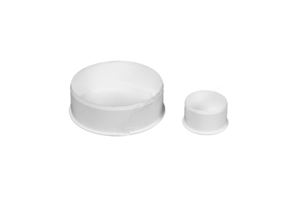 Заглушка PP-H бесшумная белая Дн 50 б/нап RTP (РосТурПласт) 24549