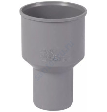 Переход PP-H на чугун серый HT HTUG Дн 50 б/нап без манжеты Ostendorf 112820