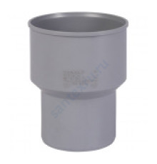 Переход PP-H на металлическую трубу сифона серый HT HTS Дн 40/40 б/нап б/к Ostendorf 111900