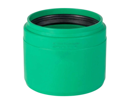 Переход PP-MD на раструб керамической трубы зелёный KG2000 KG2000USM Дн 160 б/нап в/к Ostendorf 777590