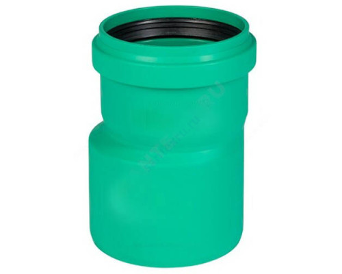 Переход PP-H эксцентрический зелёный KG2000 KG2000R Дн 160х110 б/нап в/к Ostendorf 775350