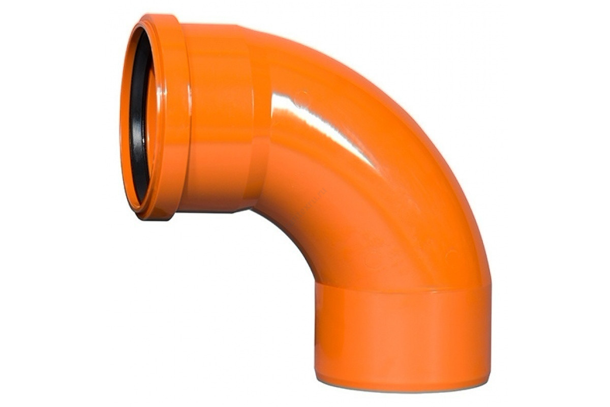 Отвод НПВХ с раструбом коричневый Дн 110х87гр б/нап радиальный в/к KGB 1М SW Ostendorf 228088 