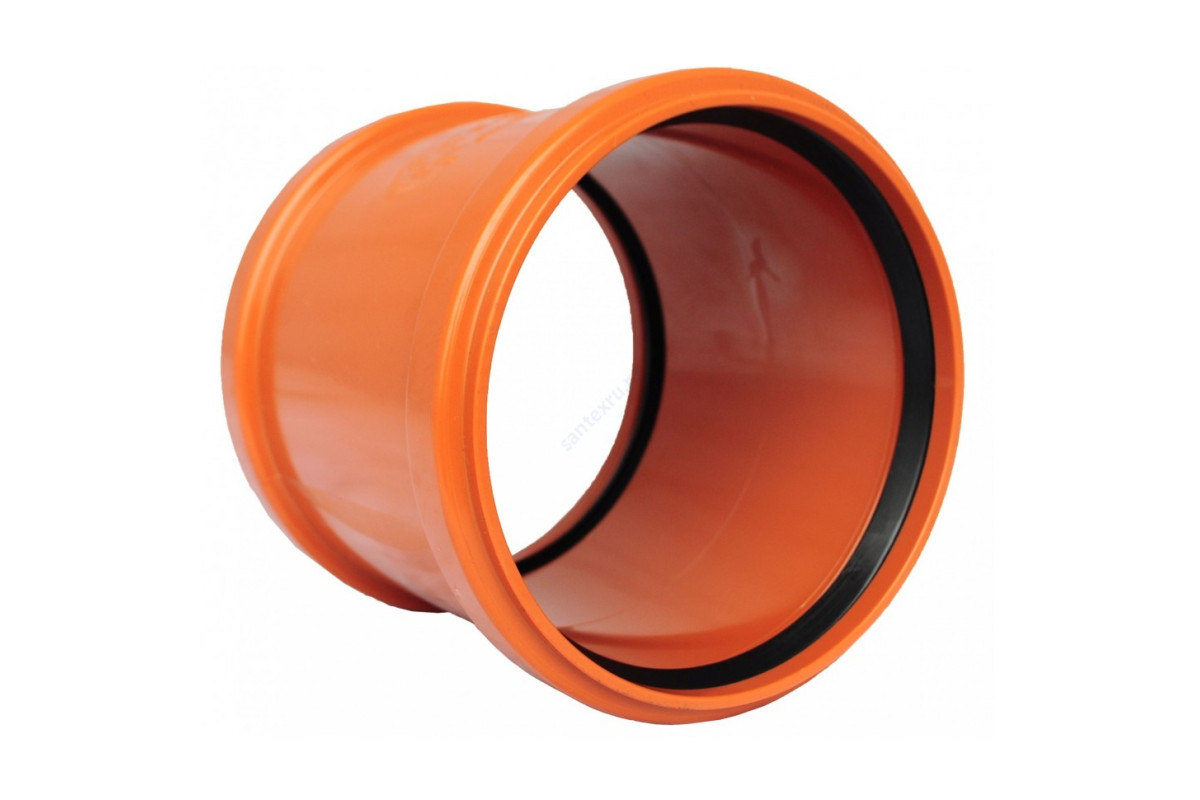 Муфта НПВХ ремонтная коричневая Дн 110 б/нап в/к Агригазполимер