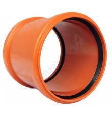 Муфта НПВХ ремонтная коричневая Дн 160 б/нап в/к Агригазполимер