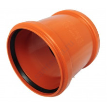 Муфта НПВХ ремонтная коричневая Дн 315 б/нап в/к KGU Ostendorf 225500