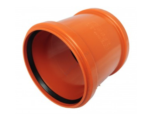 Муфта НПВХ ремонтная коричневая Дн 500 б/нап в/к KGU Ostendorf 227500