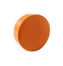 Заглушка НПВХ коричневая Дн 200 б/нап KGM Ostendorf 223620