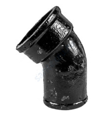 Отвод чугун канализационный Ду 150х135гр б/н ГОСТ 6942-98 