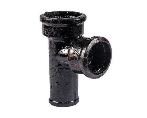 Тройник чугун канализационный Ду 150х100х90гр б/н ГОСТ 6942-98 прямой