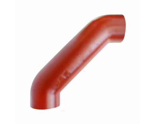 Отвод чугун SML Ду 150х90гр с успокоительным участком б/растр