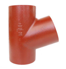 Тройник чугун SML Ду 250х150х45гр б/растр