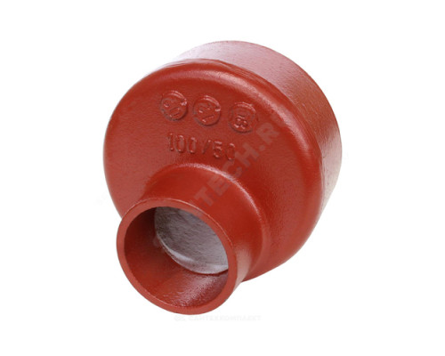 Переход чугун SML Ду 100х50 б/растр FP PREIS 10140