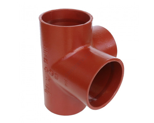 Крестовина чугун SML Ду 150х100х100х88гр 2-х плоскостная б/растр FP PREIS 21826