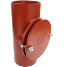  Ревизия чугун SML Ду 100 с круглой крышкой б/растр