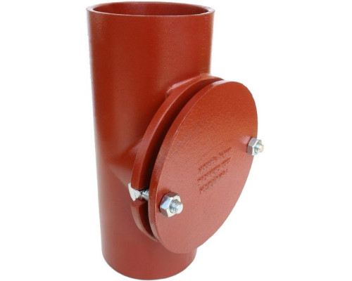  Ревизия чугун SML Ду 100 с круглой крышкой б/растр