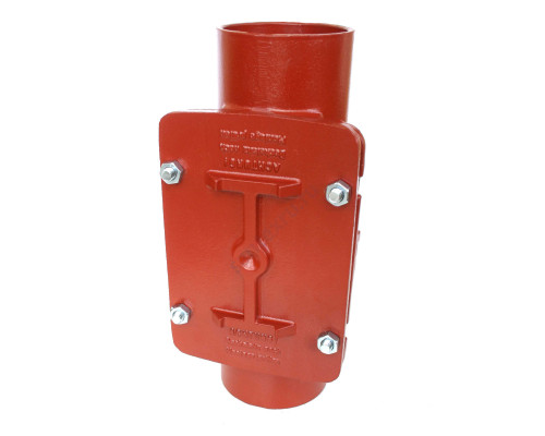 Ревизия чугун SML Ду 100 с прямоугольной крышкой б/растр FP PREIS 10122