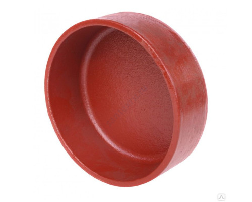 Заглушка чугун SML Ду 125 торцевая б/растр