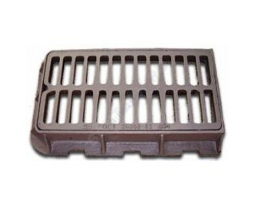 Дождеприемник чугун ДБ1 (большой) прямоугольный (В125) m=107кг h=120мм исполнение 1 ГОСТ 3634-99 Кронтиф