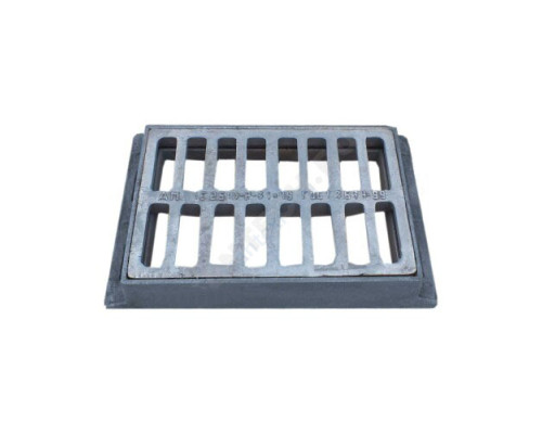 Дождеприемник чугун ДМ (малый) прямоугольный (С250) m=58кг h=91мм 31х49 ГОСТ 3634-99