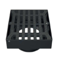 Дождеприемник чугун B400 (500x500) для телескопического адаптера Ду 425 Wavin 22978097