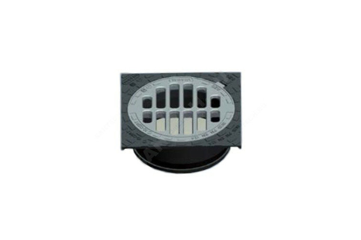 Дождеприемник чугун B125 для телескопического адаптера Ду 315 Wavin