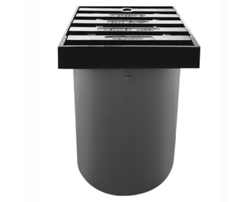 Дождеприемник чугун D400 (40T) TL-400 с телескопической трубой Ostendorf 635436