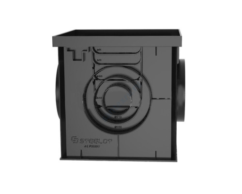 Дождеприемник пластиковый 300х300мм 250кН СТИЛОТ P3030C 