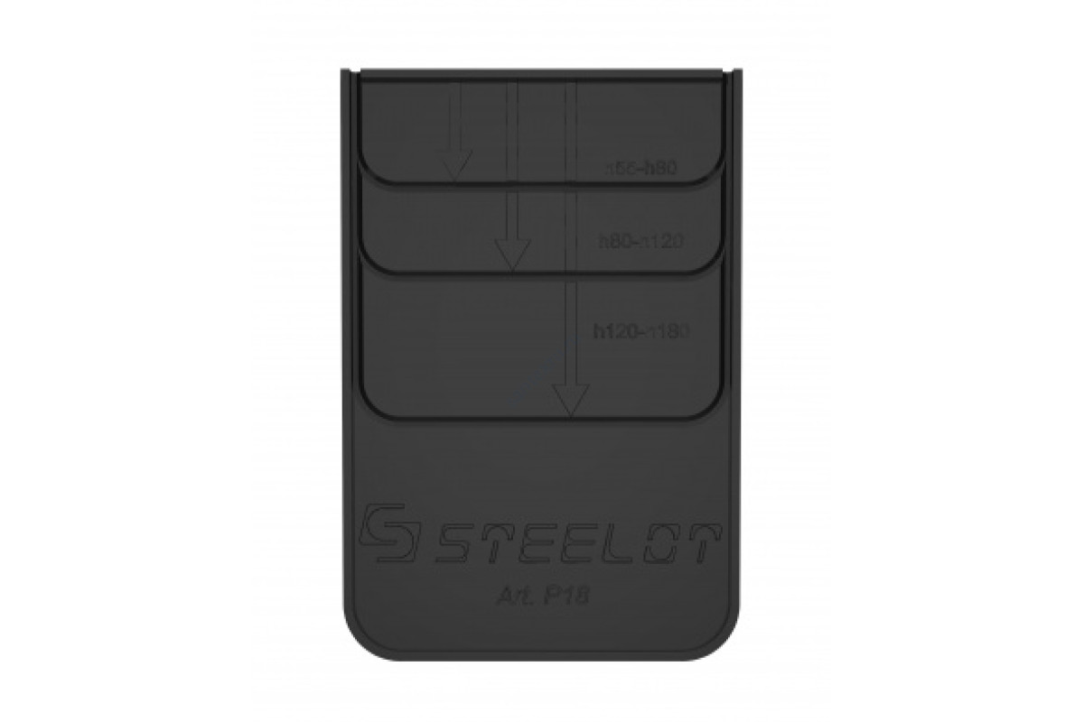 Заглушка к лотку пластиковому Ду 100 СТИЛОТ Р18 