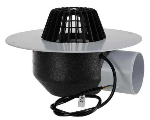 Воронка кровельная HL64.1P с горизонтальным выпуском Дн 110  с горизонтальным выпуском HL HL64.1P/1 