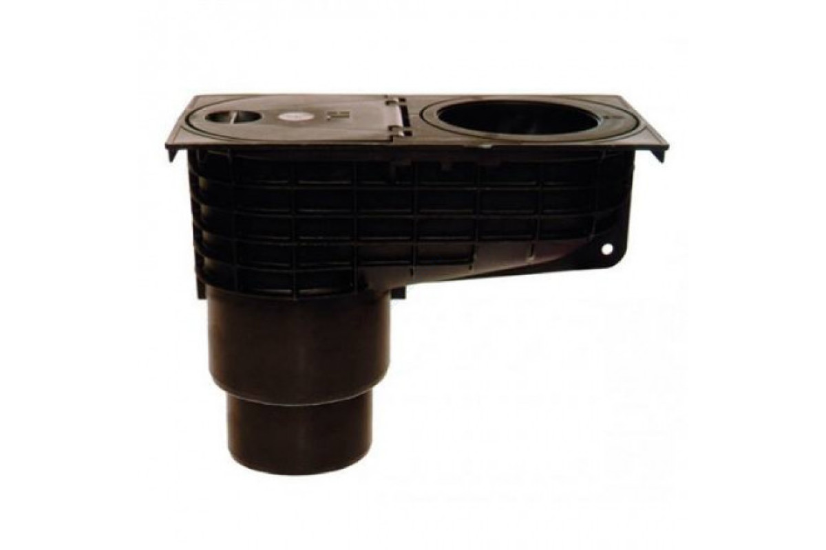 Дождеприемник дворовый PP с вертикальным выпуском Дн 110/125 HL 660E